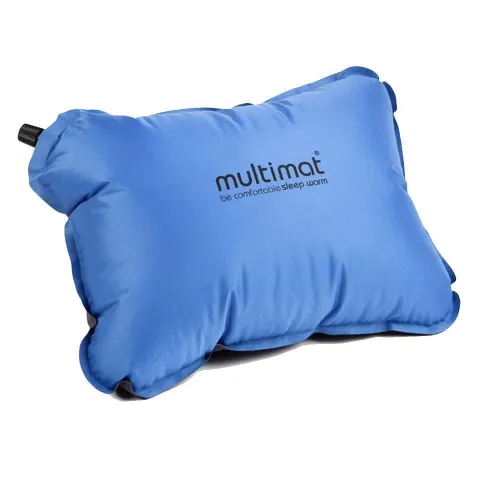 Multimat Camper Pillow: Blue Colour: Blue