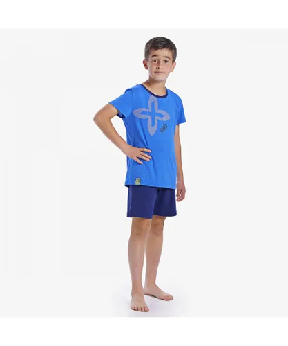 Munich Boys Glam pajamas with short sleeves and round neck CH1351 boy - Blue
