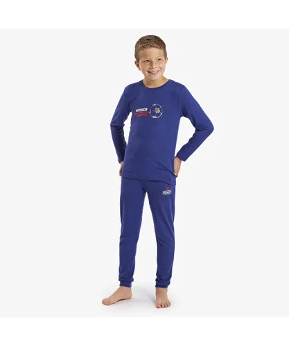 Munich Boys Long-sleeved pajamas CP1150 - Blue