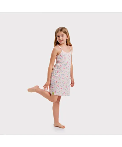 Munich Girls Strappy nightgown DH1101 - Pink