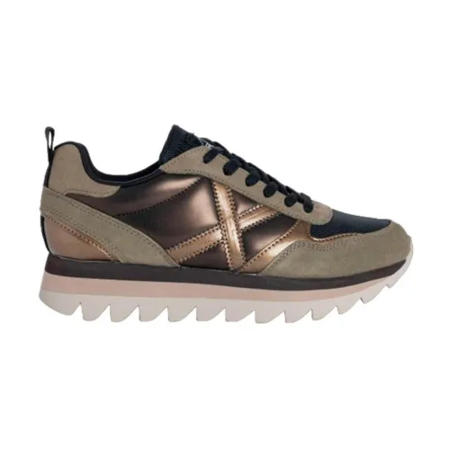 Munich , Sneakers ,Brown female, Sizes: