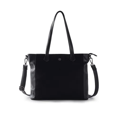 Munich Women's Essentials Shopper Black Bags