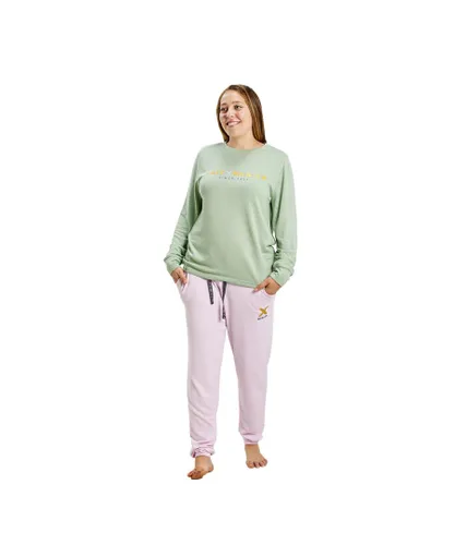 Munich Womens Long Sleeve Pajamas MUDP0300 - Pink