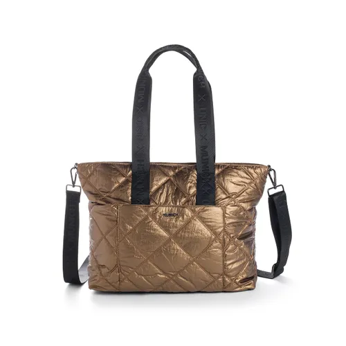 Munich Women's Shopper Gold Cover Bags