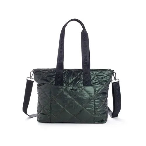 Munich Women's Shopper Green Cover Bags