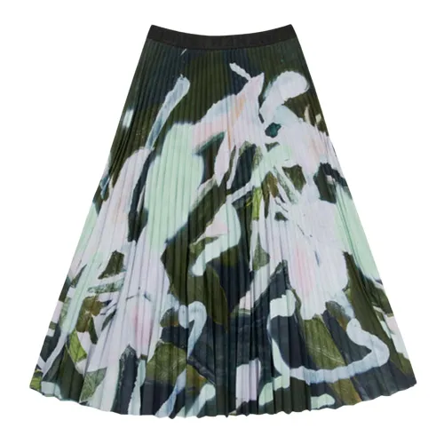Munthe , Green Midi Skirts ,Green female, Sizes: