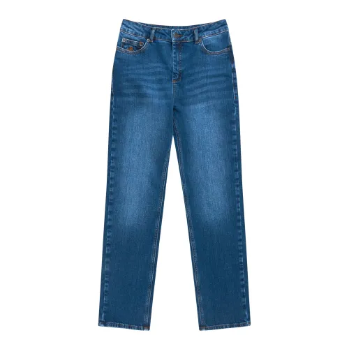 Munthe , Straight Jeans ,Blue female, Sizes: