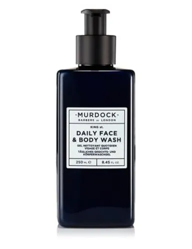 Murdock Mens Daily Face & Body Wash 250ml