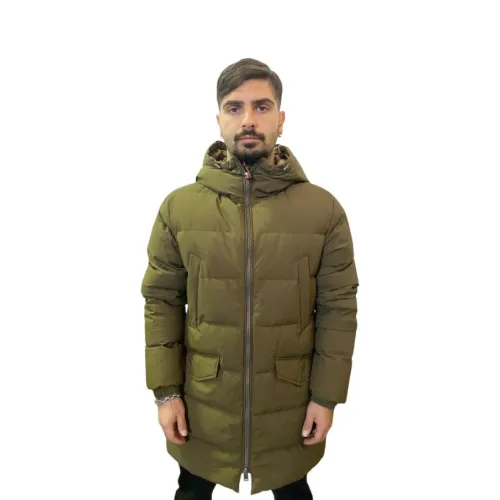 Museum , Down Coats ,Green male, Sizes: