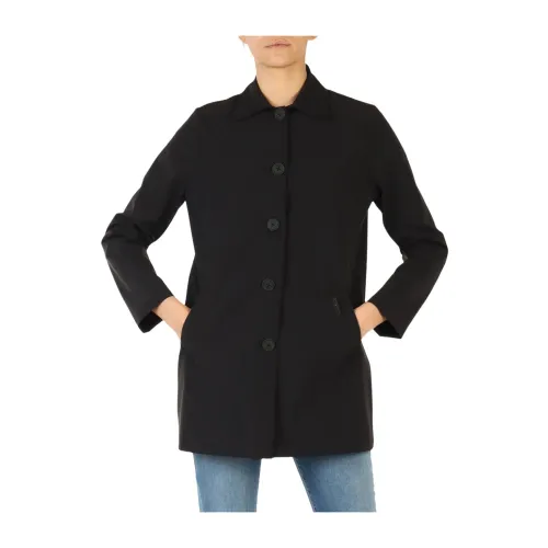 Museum , Single-Breasted Coats ,Black female, Sizes: