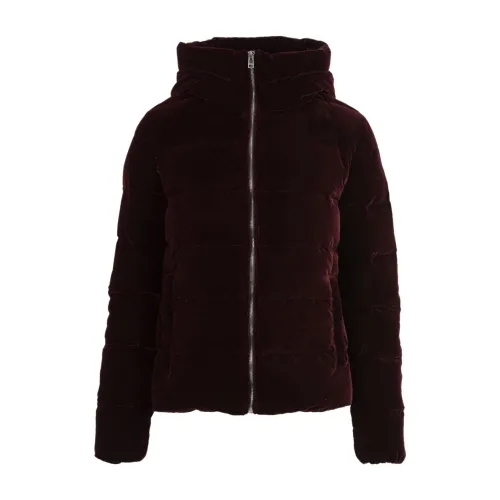 Museum , Stylish Winter Jacket for Women ,Brown female, Sizes: