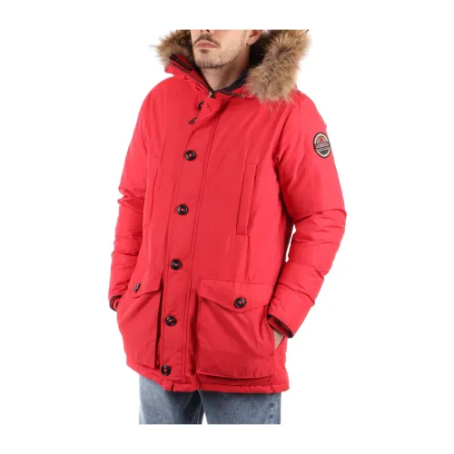 Museum , Winter Jackets ,Red male, Sizes: