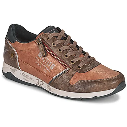 Mustang  BRICA  men's Shoes (Trainers) in Brown
