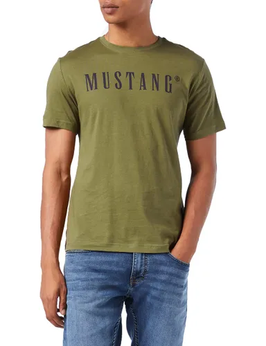 MUSTANG Men's Alex C Logo Tee T-Shirt