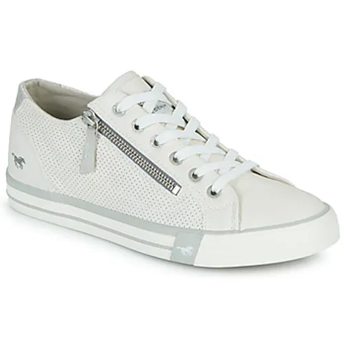 Mustang  RADU  women's Shoes (Trainers) in White