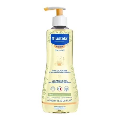 Mustela Cleansing Oil For Dry Skin 500Ml