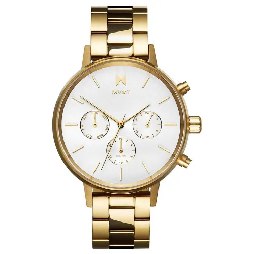 MVMT Analogue Quartz Watch for women with Gold colored