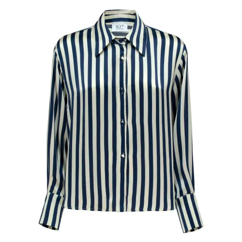 MVP wardrobe , LE Galion Shirt ,Blue female, Sizes: