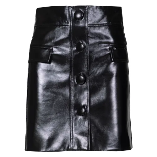 MVP wardrobe , Montenapoleone Skirt ,Black female, Sizes: