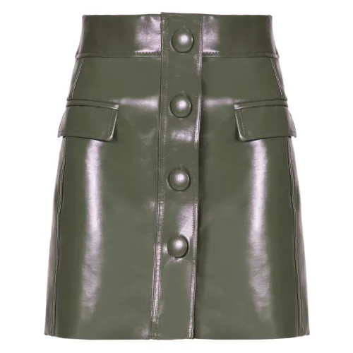 MVP wardrobe , Montenapoleone Skirt ,Green female, Sizes: