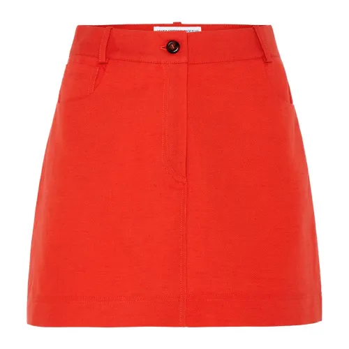 MVP wardrobe , Sunset Skirt ,Red female, Sizes:
