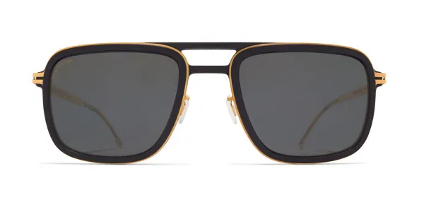 Mykita Spruce/S Polarized 585 Men's Sunglasses Gold Size 54