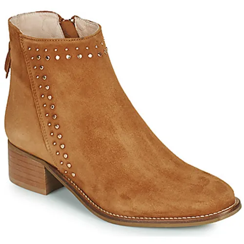 Myma  5346MY  women's Low Ankle Boots in Brown