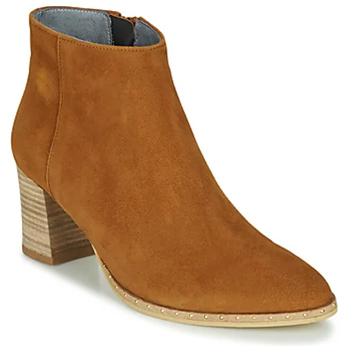Myma  LASTICO  women's Low Ankle Boots in Brown