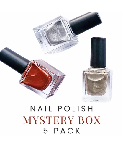 Mystery Beauty Boxes Womens Nail Polish Box - Pack of 5 - NA - One Size