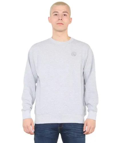 MYT Mens Crewneck Pullover Sweatshirt in Grey Fleece