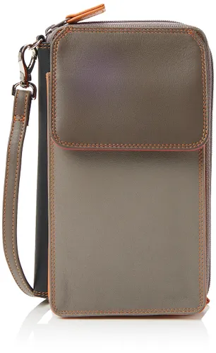mywalit Unisex's Zip Round Multi Purse with Shoulder Strap