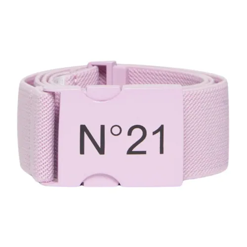 N21 , Lilac Elasticized Belt with Logo Buckle ,Purple female, Sizes: