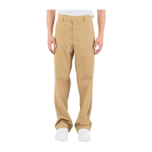 N21 , Straight Trousers ,Beige male, Sizes: