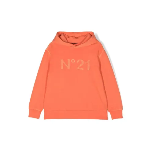 N21 , Sweatshirts Hoodies ,Orange female, Sizes:
