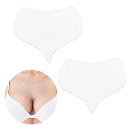 NA Pcs Chest Wrinkle Pad Reusable Silicone Chest Pad
