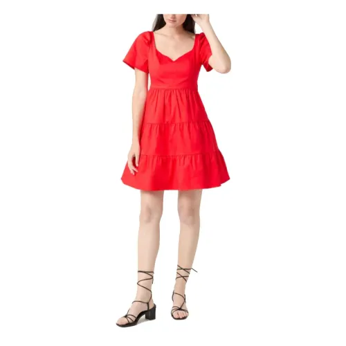 NAF NAF , Short Dresses ,Red female, Sizes: