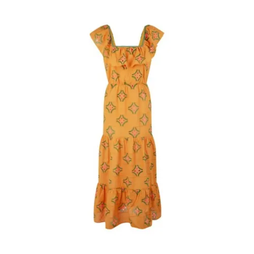 NAF NAF , Summer Dress ,Orange female, Sizes: