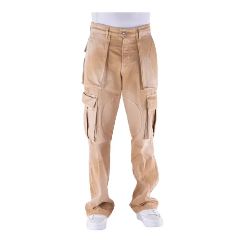 Nahmias , Cargo Pants ,Brown male, Sizes:
