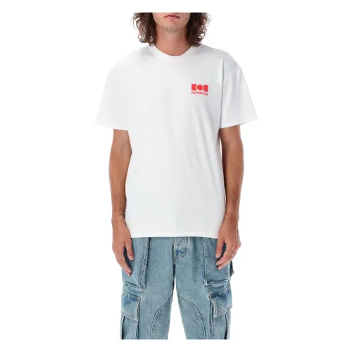 Nahmias , Mens Clothing T-Shirts Polos White Aw23 ,White male, Sizes: