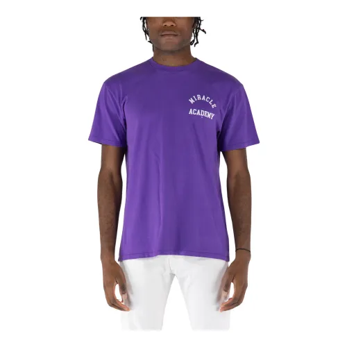 Nahmias , Miracle Academy T-Shirt ,Purple male, Sizes: