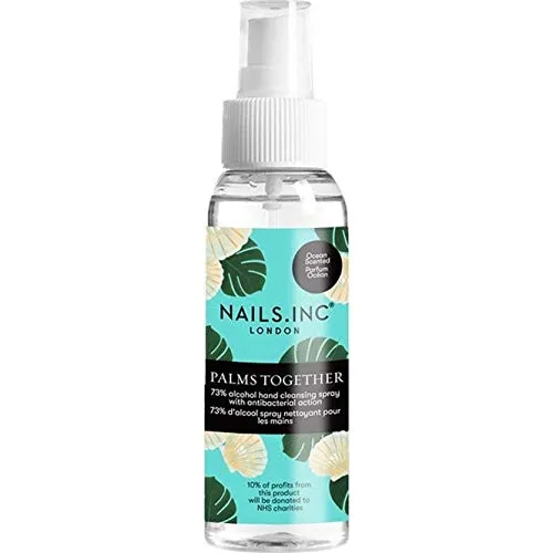 Nails. Inc Palms Together 73% Alcohol Cleansing Spray -