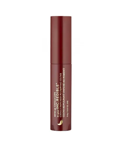 Nails Inc Womens INC.redible Plumping Lip Gloss Chilli Lips Deep Berry Red Feeling Fire, 3.6 g - One Size