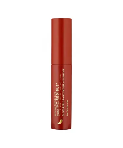 Nails Inc Womens INC.redible Plumping Lip Gloss Chilli Lips Terracotta Just cayenning it, 3.6 g - One Size