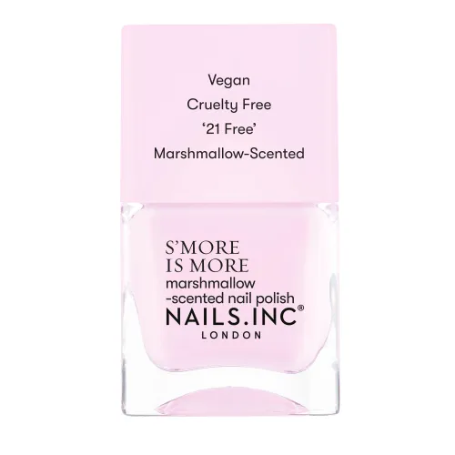 Nails.INC A Little Mallow-Dramatic Marshmallow-Scented Nail