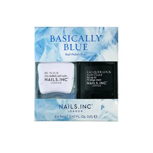 Nails.INC Basically Blue Nail Polish Duo