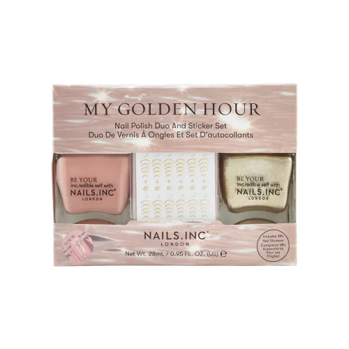 Nails.INC My Golden Hour Duo and Sticker Set