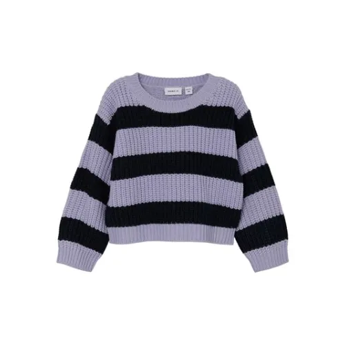 name it , 13213563 O-Neck Jumpers ,Blue female, Sizes: