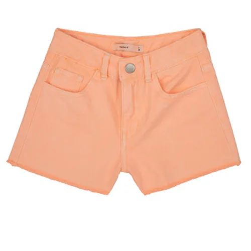 Name it  NKFRANDI  girls's Children's shorts in Pink