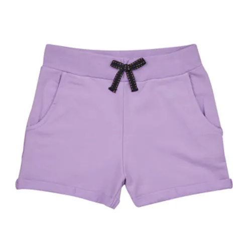 Name it  NKFVOLTA SWE SHORTS  girls's Children's shorts in Purple