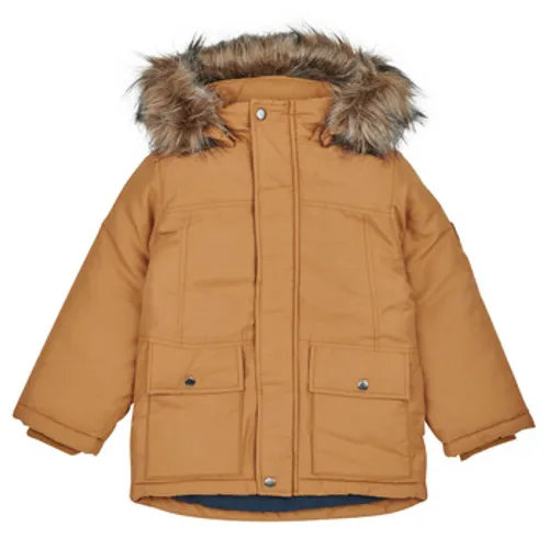 Name it  NKMMARLIN PARKA JACKET PB SOUTH  boys's Children's Parka in Brown